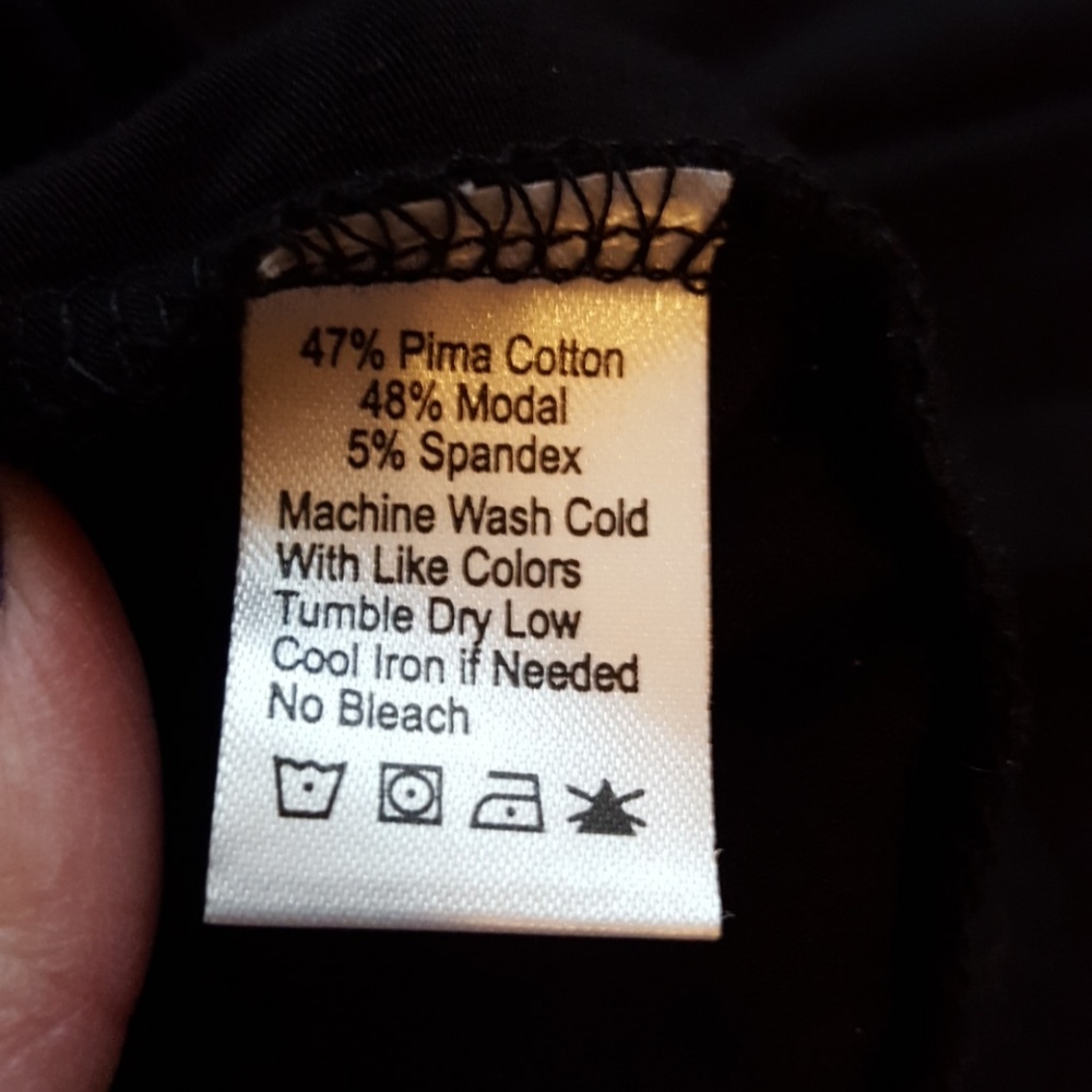 Lilla P Black faux wrap dress-never worn - Picture 8 of 8